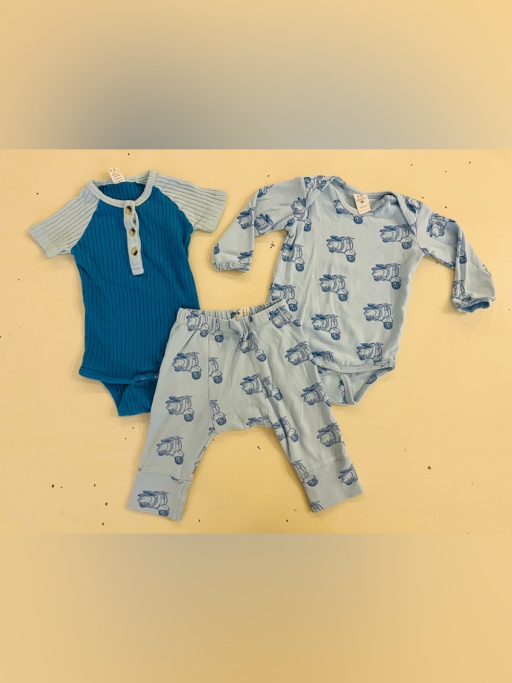 Kate Quinn Azure Coastal Scooter Set 18m